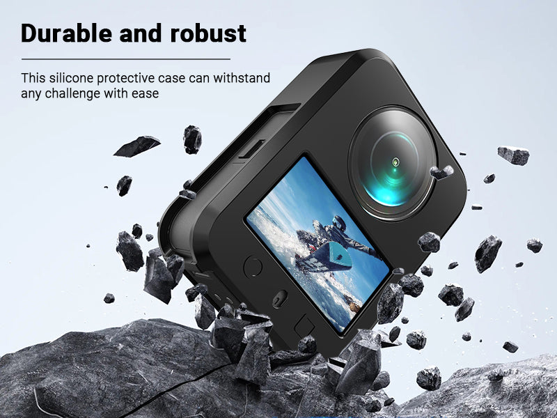 DJI OSMO 360 silicone sleeve case Black
