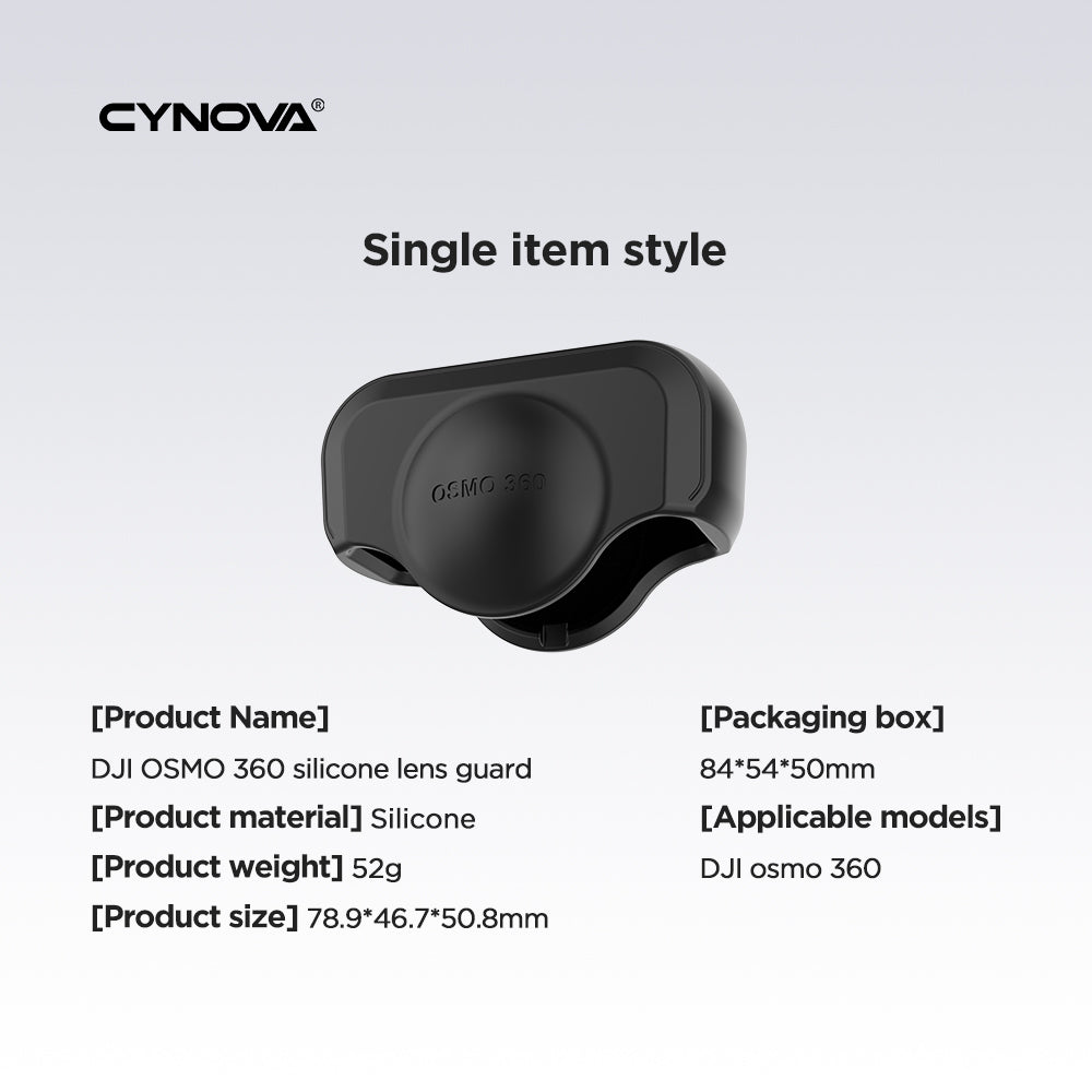DJI OSMO 360 silicone lens cover