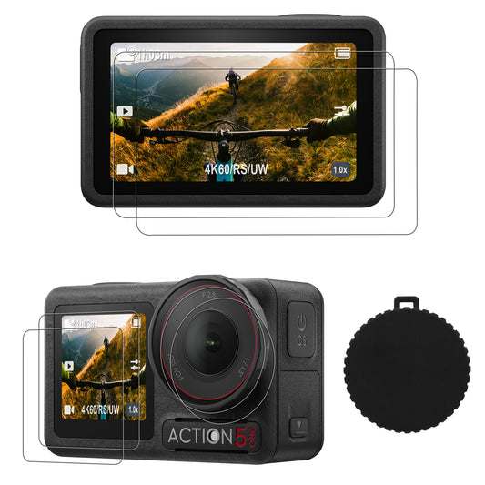 Osmo Action 5 Protection Kit Silicone lens cap+tempered glass kit