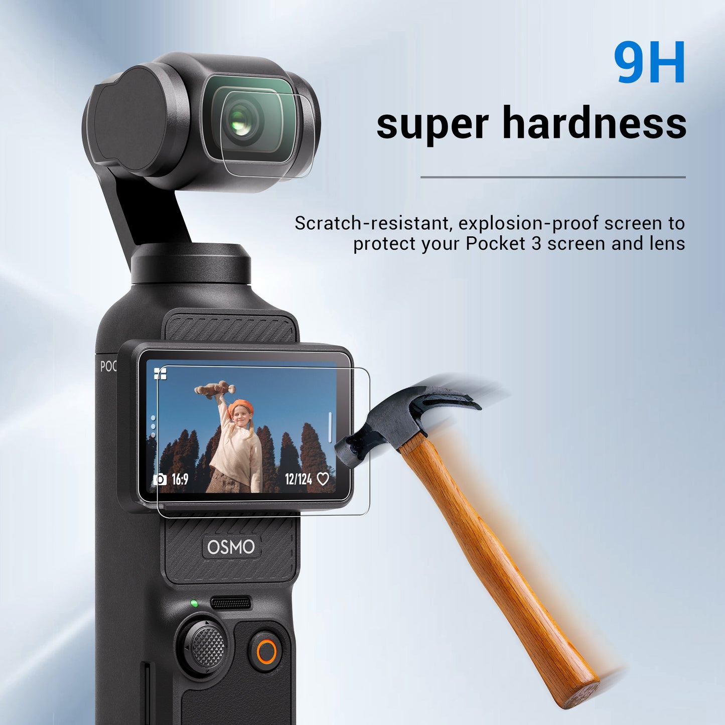 CYNOVA DJI Osmo Pocket 3 Screen Protector