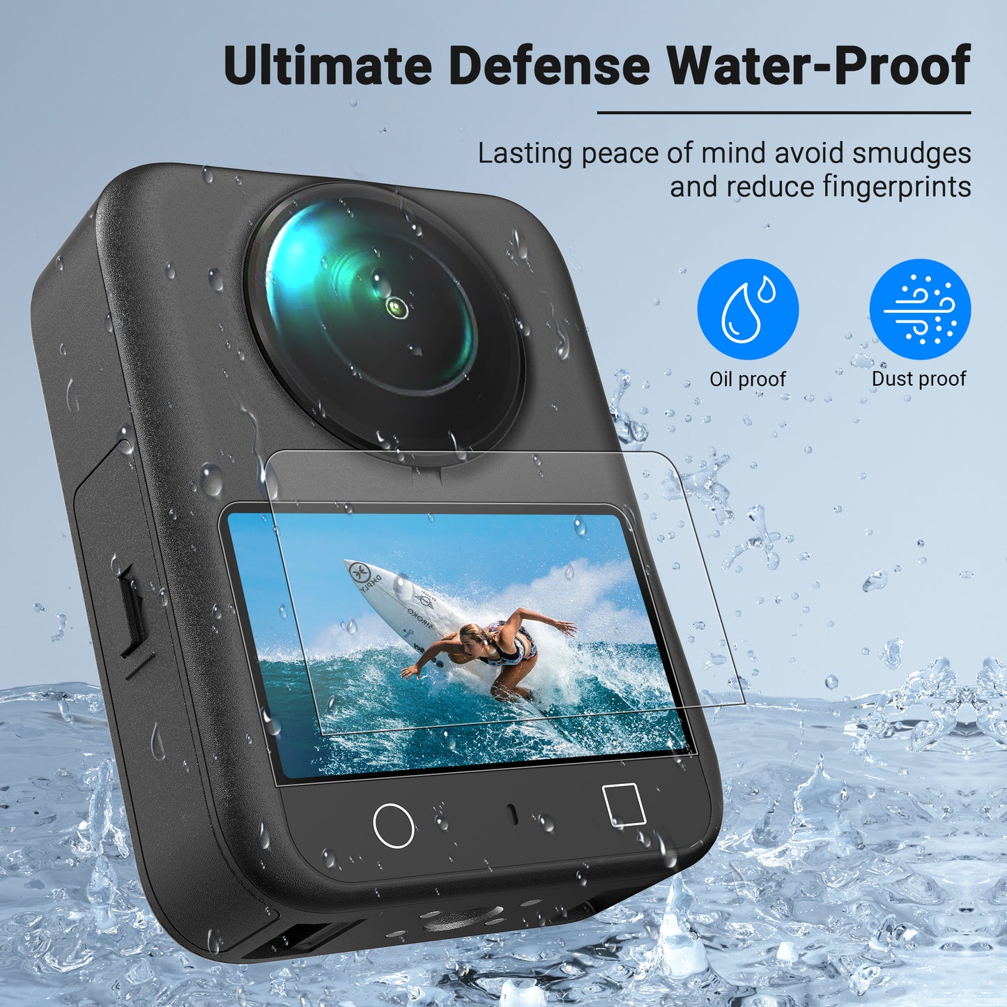 DJI OSMO 360 screen protector (Pack of 2)