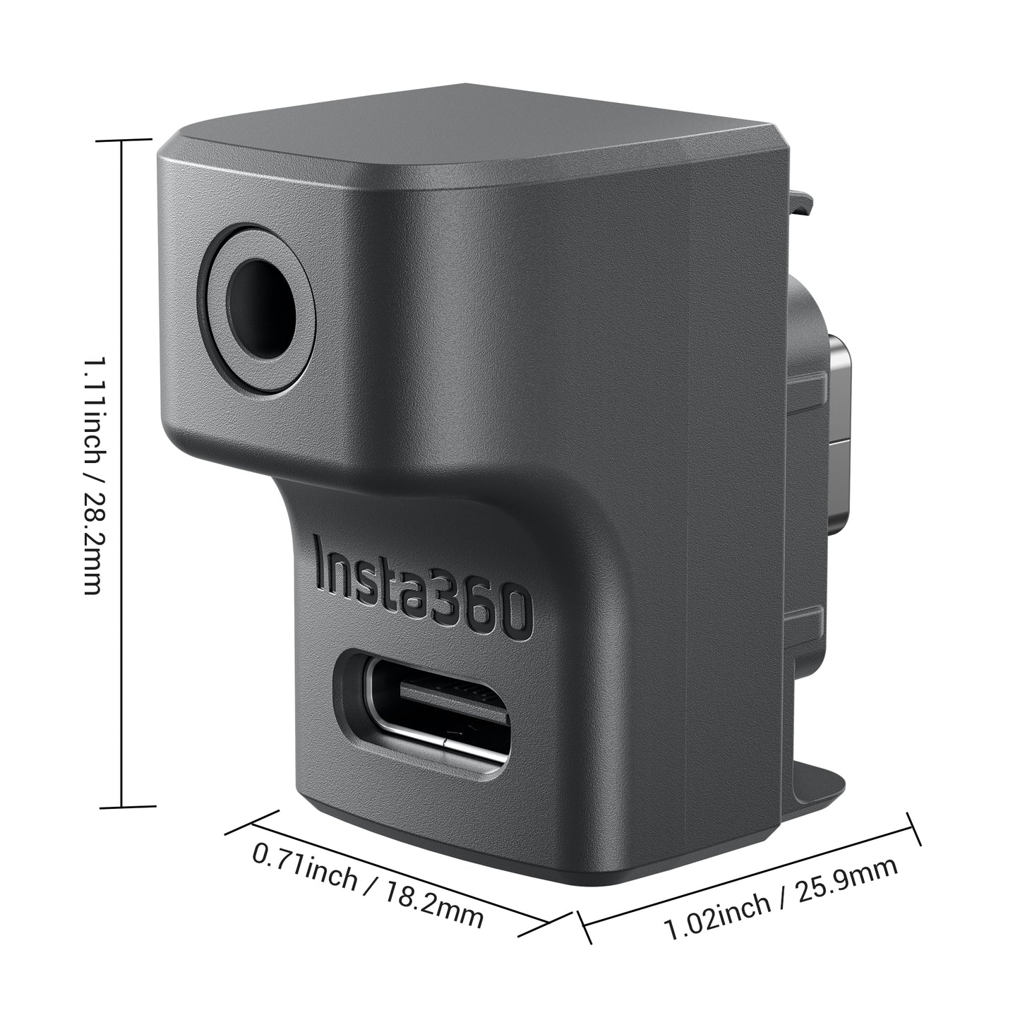 CYNOVA Insta 360 Ace Pro 2 Mic Adapter for insta360 Ace Pro 2 Accessories