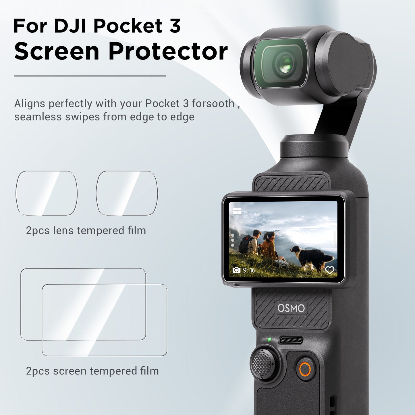 CYNOVA DJI Osmo Pocket 3 Screen Protector