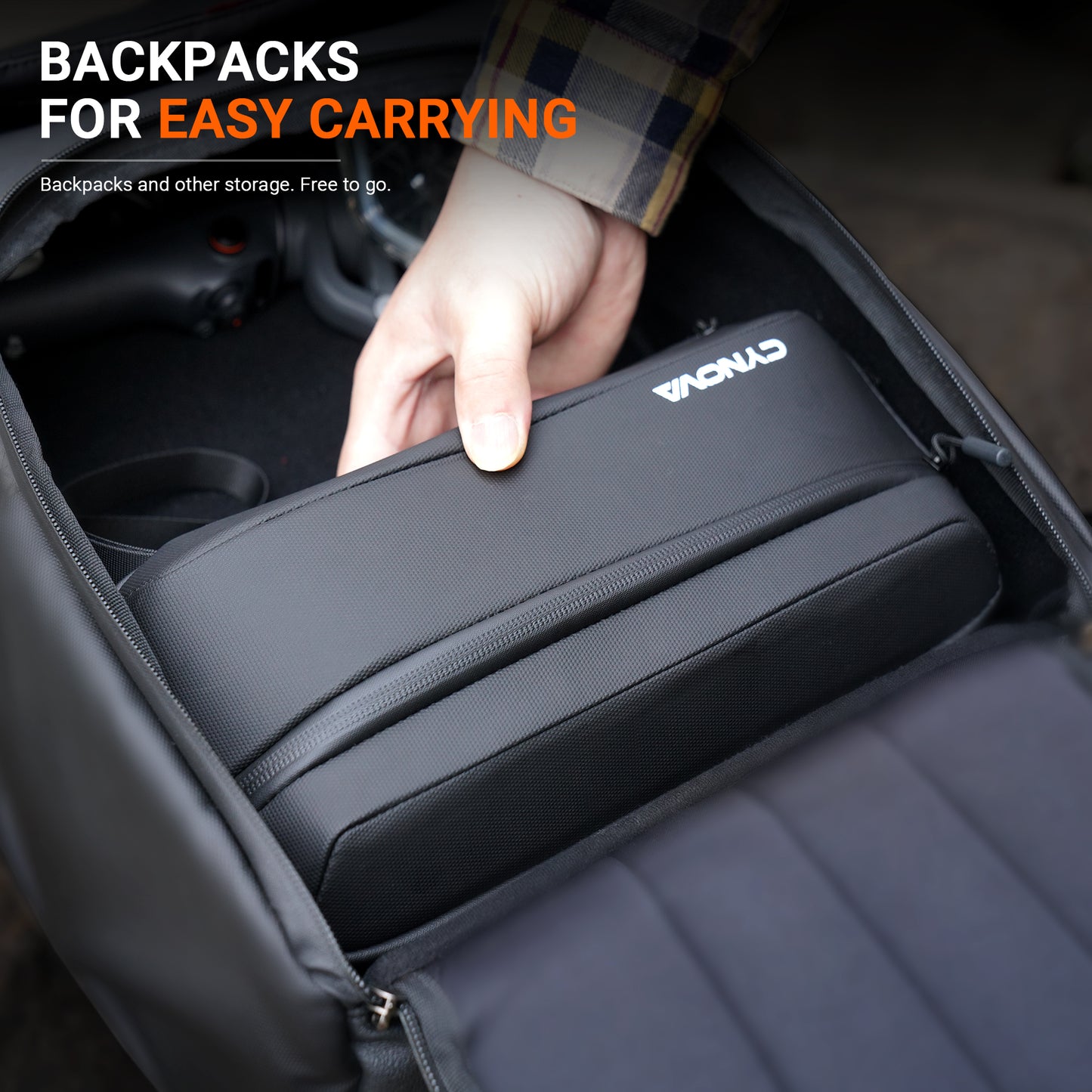 CYNOVA DJI Osmo Action Carrying Bag for DJI Action 5 Pro/DJI Action 4