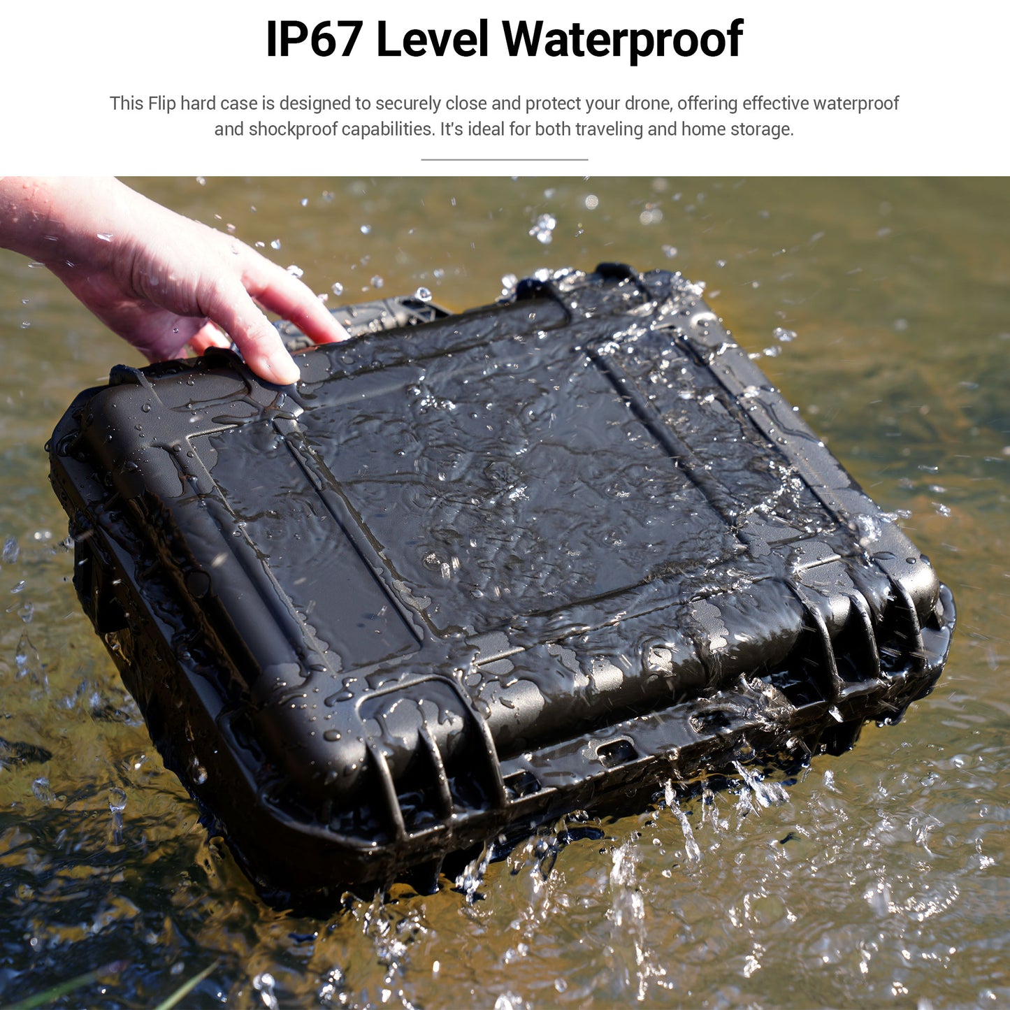 CYNOVA Portable Hard Waterproof Hard Case for DJI Flip