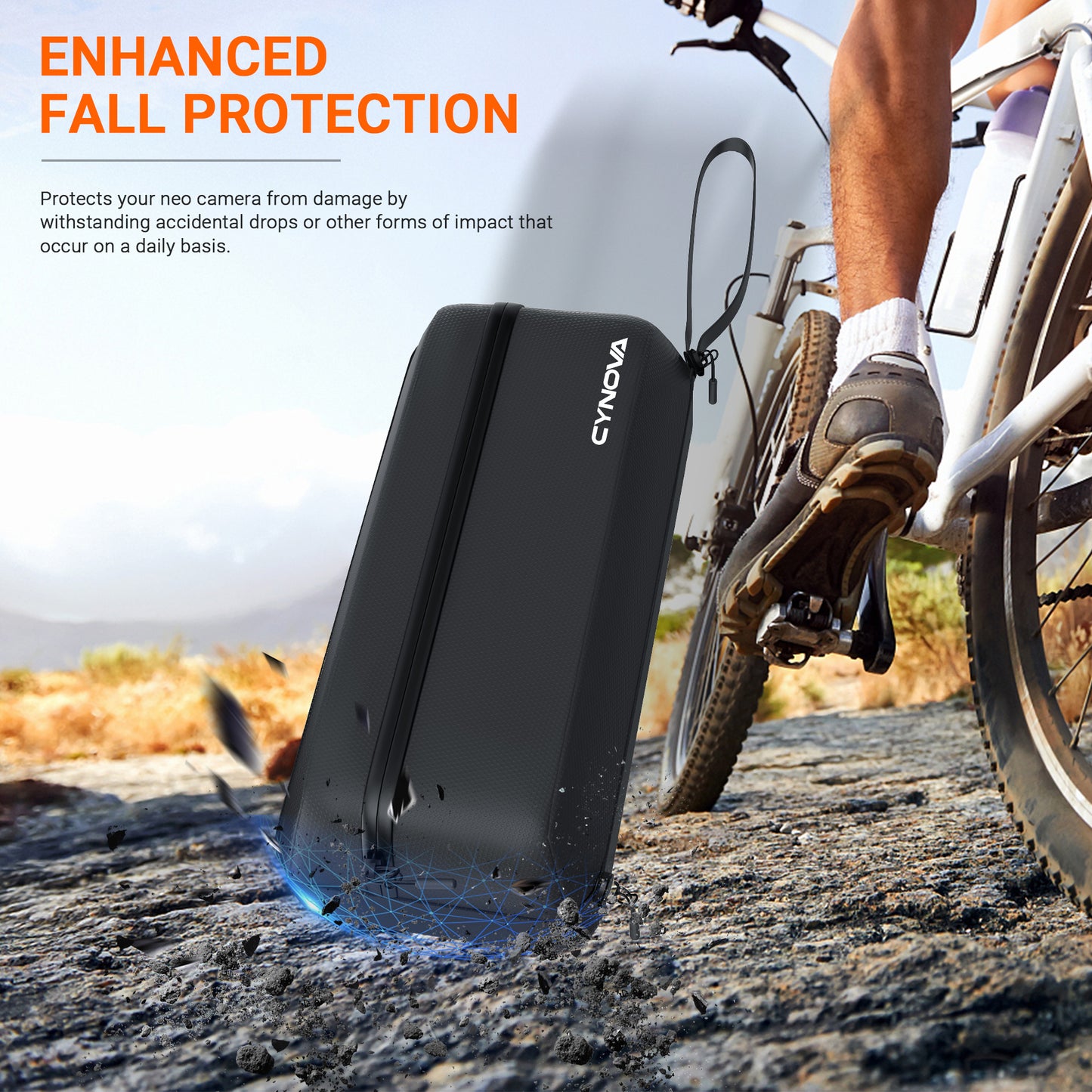 CYNOVA DJI Osmo Action Carrying Bag for DJI Action 5 Pro/DJI Action 4