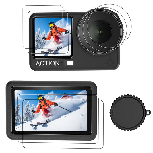 Tempered Glass Screen Protector For DJI Osmo Action 6