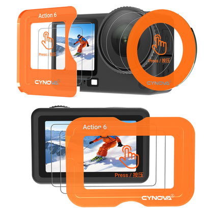 Screen Protector Easy Installation Kit For DJI Osmo Action 6