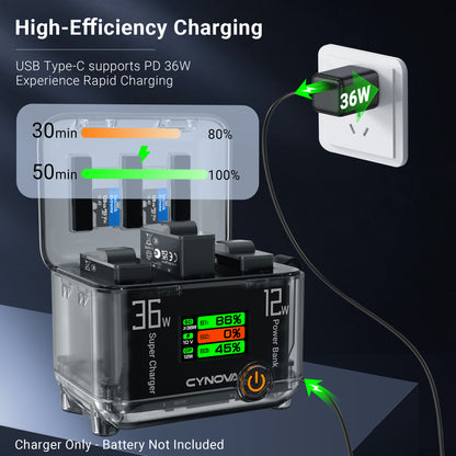 36W Charging Hub For DJI Osmo Action 6
