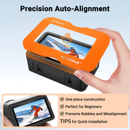 Screen Protector Easy Installation Kit For DJI Osmo Action 6