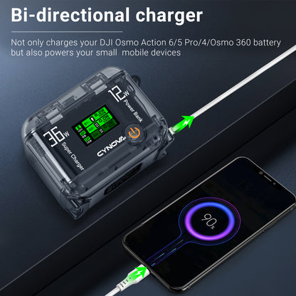 36W Charging Hub For DJI Osmo Action 6