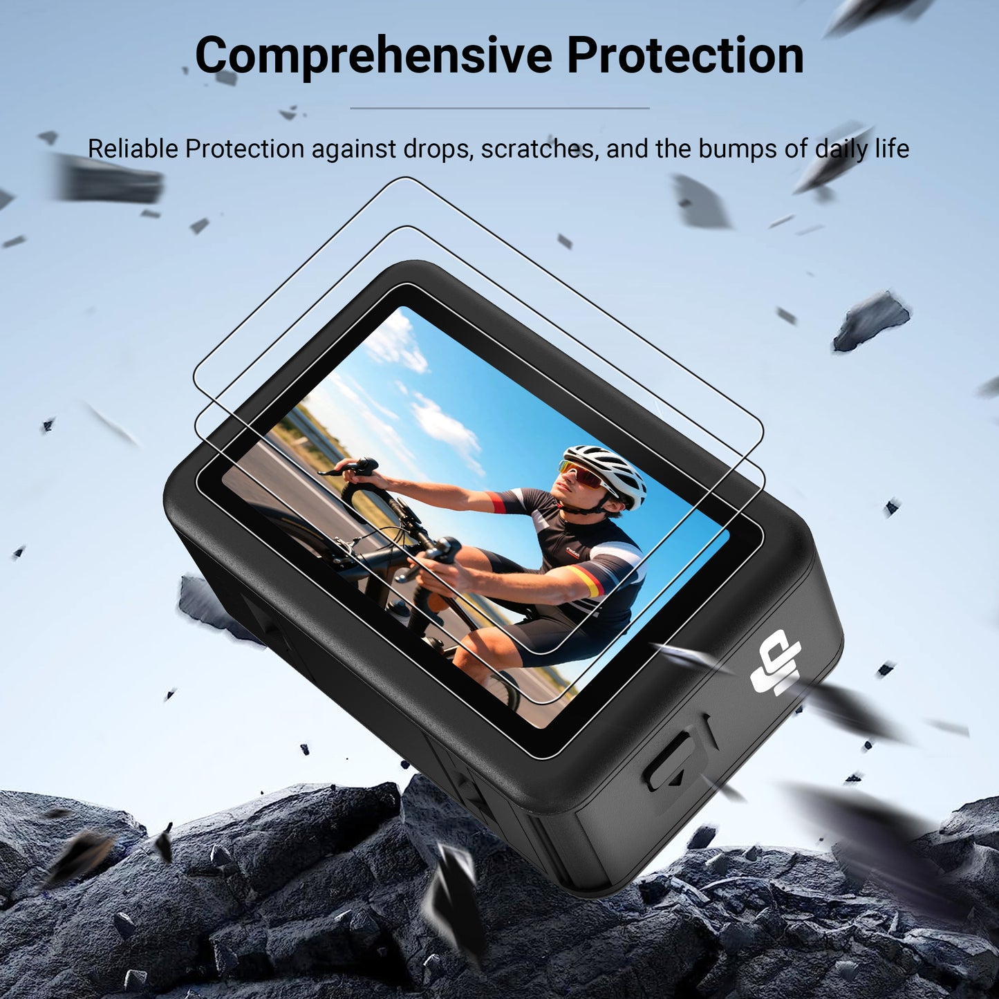 Tempered Glass Screen Protector For DJI Osmo Action 6