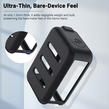 Silicone case for DJI OSMO NANO black
