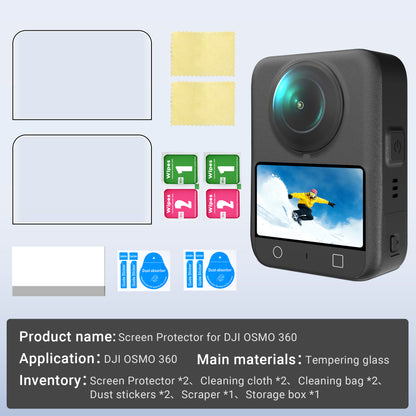DJI OSMO 360 screen protector (Pack of 2)